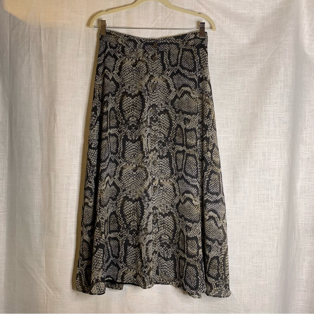 Massimo Dutti Python Skirt - image 1